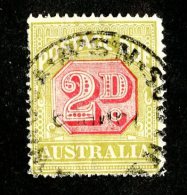 1712x)  Australia 1925 - Sc # J-53   Used  ( Catalogue $4.25) - Postage Due