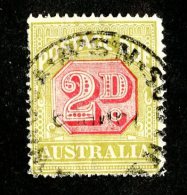 1712x)  Australia 1925 - Sc # J-53   Used  ( Catalogue $4.25) - Impuestos