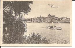 Pra007/ Totalansicht Von Thorn Vom Fluss Aus 1917 - Westpreussen