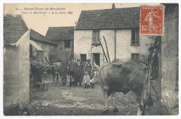 78  ---  St. Nom La Bretèche --Chez Le Maréchal (Ferrant) --- Animé  -- Fer à Cheval --- 1916 - St. Nom La Breteche