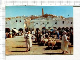 ALGERIE  -  GHARDAIA - La Place Du Marché - Ghardaia