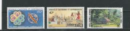 Nouvelle-Calédonie: PA 229 + 232/ 233 ** - Unused Stamps