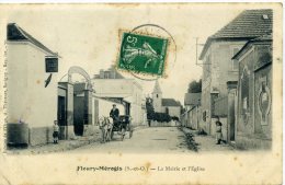 91 - FLEURY MEROGIS - Mairie Et Eglise - Fleury Merogis