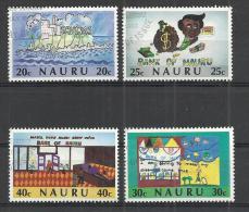 NAURU 1986 - BANK OF NAURU - CPL. SET - USED OBLITERE GESTEMPELT USADO - Nauru