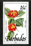 1760x)  Barbados 1989 - Sc # 758A  Mnh**  ( Catalogue $1.25) - Barbades (1966-...)