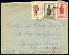 BELGIUM - RUANDA URUNDI TO USA Cover 1949 VF - Briefe U. Dokumente