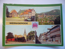 Wernigerode Mehrbildkarte 1980s Used Stamp - Wernigerode