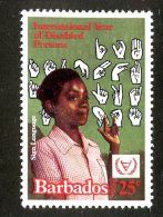 1868x)  Barbados 1981 - Sc # 544  Mnh**  ( Catalogue $.25) - Barbades (1966-...)