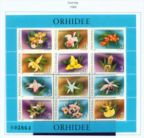 ROMANIA - 1988  Orchids Miniature Sheet  Unmounted Mint - Neufs