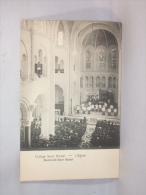 Bruxelles. Collège Saint Michel. L'Eglise. - Enseignement, Ecoles Et Universités