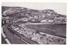 Postcard LLANDUDNO Promenade 1948 Denbighshire Sea Seaside Beach Bay Repro - Denbighshire