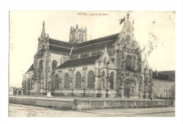 Cp, 01, Bourg, Eglise De Brou, Voyagée 1905 - Eglise De Brou