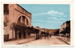 Algérie / SAIDA -- Ciné Palace Et Avenue Maréchal Foch.. - Saida