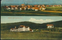 Litho Bad Dürrheim 6.5.1921 Panorama MB Kinder- Und Landessolbad Rare - Bad Dürrheim