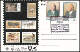 South Africa 1990, Illustrated Card W./ Special Postmark - Storia Postale