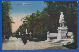 Deutschland; Berlin; Tiergarten; Siegesallee; 1918 Feldpost - Dierentuin