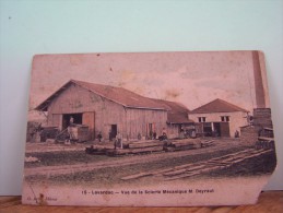 LAVARDAC (LOT ET GARONNE) LES METIERS. LES USINES. VUE DE LA SCIERIE MECANIQUE M. DEYRAUT. - Lavardac