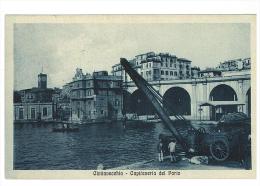 CARTOLINA -  CIVITAVECCHIA CAPITANERIA DI PORTO  - VIAGGIATA NEL 1917 - Civitavecchia