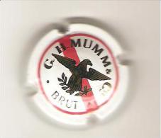 CAPSULE MUSELET CHAMPAGNE MUMM  BRUT (or Noir Rouge Sur Blanc) - Mumm GH