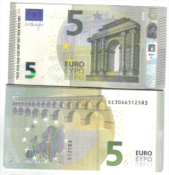 NEW 5 € ITALIA ITALIE UNC DA MAZZETTA SC Soudoyer S006C4 Cod.€.008 - 5 Euro