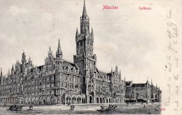 GERMANY Munchen Rathaus -  Excellent Postmark 1907 Etc - München