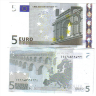 5 € IRLANDA  JEAN-CLAUDE TRICHET UNC DA MAZZETTA T Soudoyer K003J2 Cod.€.013 - 5 Euro