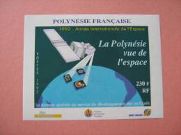 POLYNESIE   BF19 * *      Satellite Polynesie Vue De L Espace - Blocks & Sheetlets