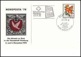 Switzerland 1978, Illustrated Card "Nordposta 1978" - Covers & Documents