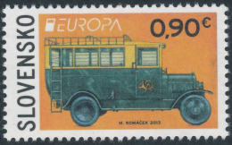 SLOVAKIA/Slowakei/Slovens Ko EUROPA 2013 "The Postman Van" Set Of 1v, Gummed** - 2013