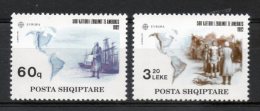 Europa 1992 - Albanie - Yvert & Tellier N° 2291/92 - Neuf - 1992