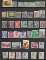 LUXEMBOURG LOT DE 39 TIMBRES OBLITERES - Usati