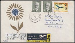 Turkey 1967, Airmail Cover Istambul To Wien - Briefe U. Dokumente