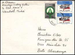 Turkey 1978, Cover Istambul To Munchen - Lettres & Documents