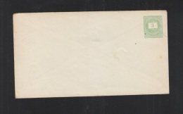 Hungary Stationery Cover 3 Filler Green Unused - Ganzsachen