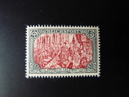 REICHSPOST Fälschung Kaiser Deutschland EIN REICH EIN VOLK EIN GOTT - 5 MARK 1900 - Unused Stamps