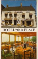 Montmort-hotel De La Place - Bar Restaurant-cpm - Montmort Lucy