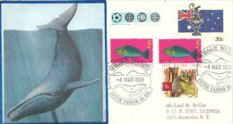 AUSTRALIE. Whale Watching. Victor Harbour (Australie Du Sud), Enveloppe Souvenir - Wale