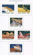 ROMANIA - 1993  Movile Cave Animals  Mounted Mint - Unused Stamps