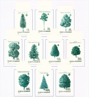 ROMANIA - 1994  Trees  Mounted Mint - Nuevos