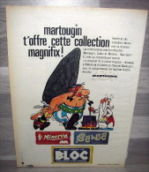 Reclame Uit Oud Magazine Of The 60s - Chocolat Martougin - Astérix - Chocolade