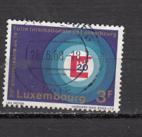 LUXEMBOURG ° YT N° 722 - Usati