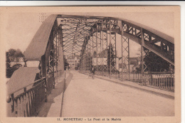 CPA Moneteau Le Pont Et La Mairie (pk12362) - Moneteau