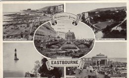 Angleterre- Souvenir From EASTBOURNE- Several Views - Eastbourne