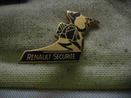 Pin's RENAULT Sécurité - Renault