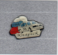 Pin´s  Sport  Automobile  BMW  , Rallye  Knapick  Avec  Carburant  Fina - Rallye