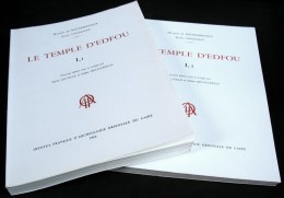 Le Temple D’EDFOU / Répertoire Des Hiérogliphes / 2è édition Revue Et Corrigée De 1984 / 2 Tomes - Archeology