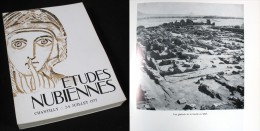 Études NUBIENNES / Institut Français D'Archéologie Orientale / 1975 - Arqueología
