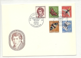 1955 PJ FDC Blanco Ohne Adresse!! KW100 - Brieven En Documenten