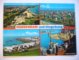 Nordenham Und Umgebung Mehrbildkarte 1984 Used Stamp - Stempel - Ganzsache - Nordenham