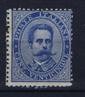 Italy: 1879  Mi 40 A Perfo 14  MH/*, Sa 40 CV € 500 - Ungebraucht